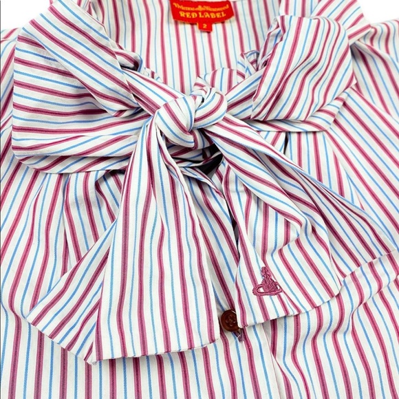 Vivienne westwood red label striped blouse - Picture 6 of 6
